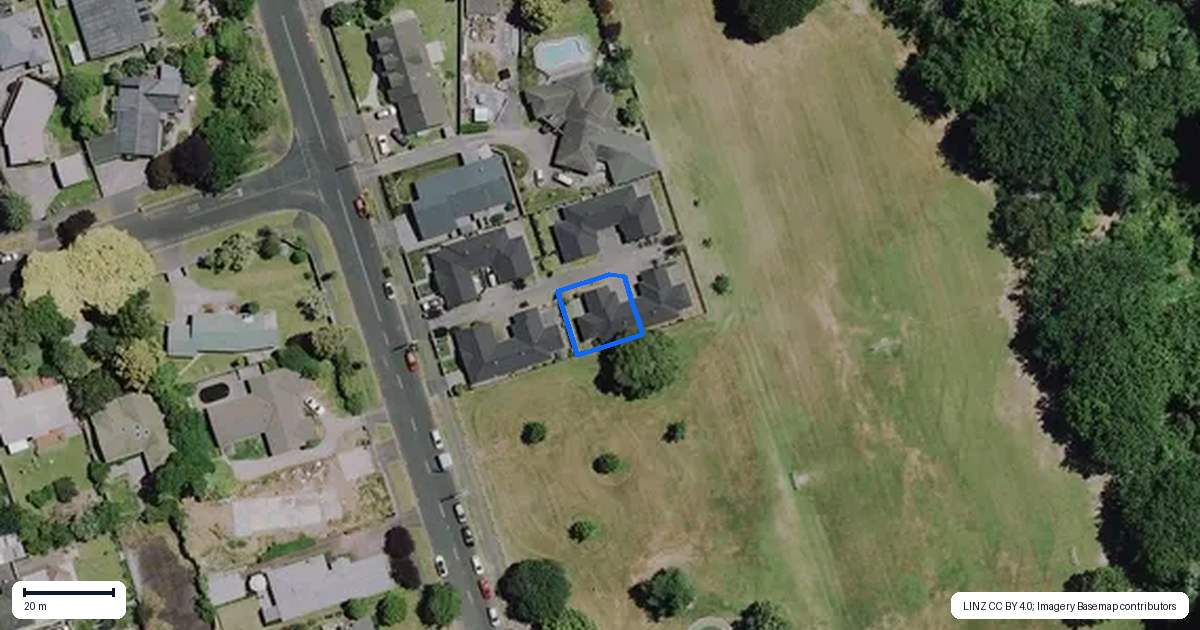 Property context map for 3/36 Herbert Road, Queenwood, Hamilton