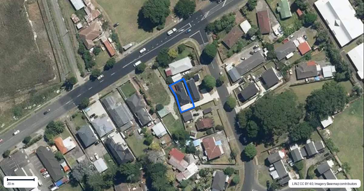 Property context map for 3A Dewhurst Place, Favona, Auckland
