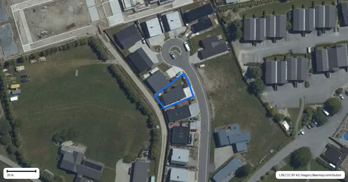 Property context map for 7A Cleland Close, Wanaka