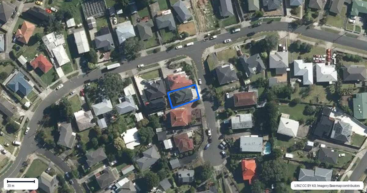 Property context map for 1 Kirkwood Place, New Windsor, Auckland