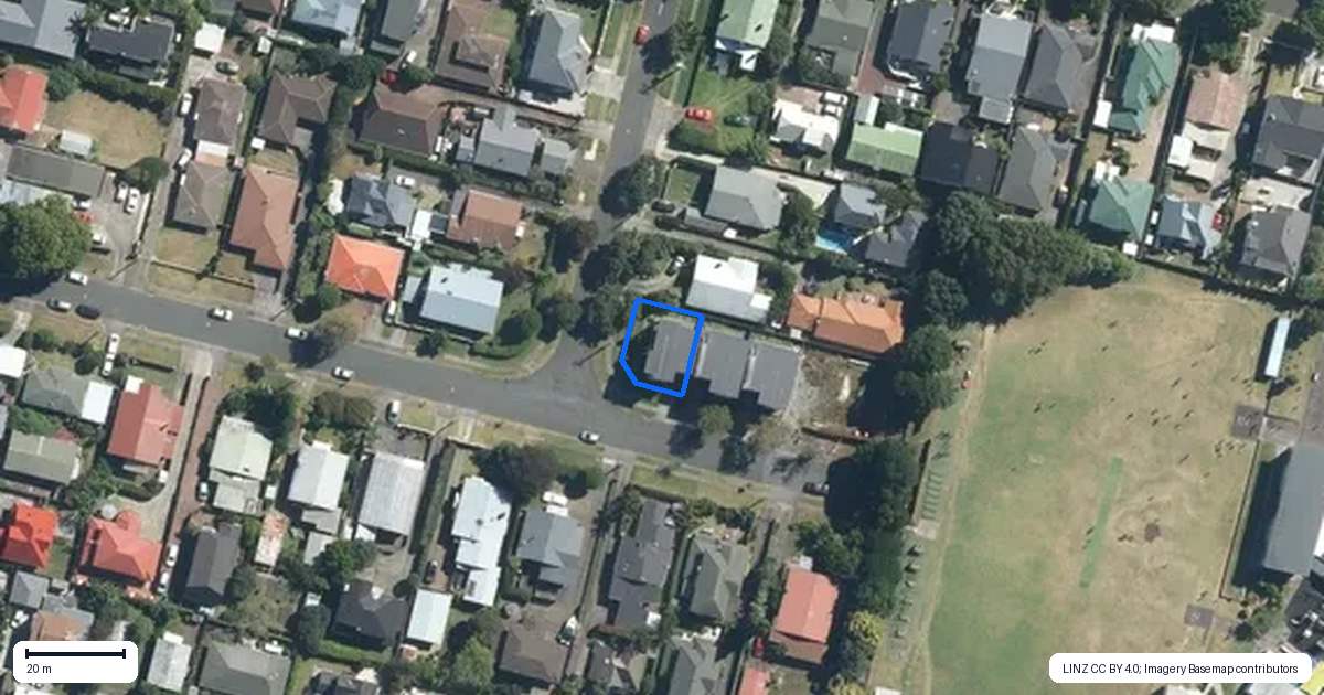 Property context map for 8 Ambury Avenue, Royal Oak, Auckland