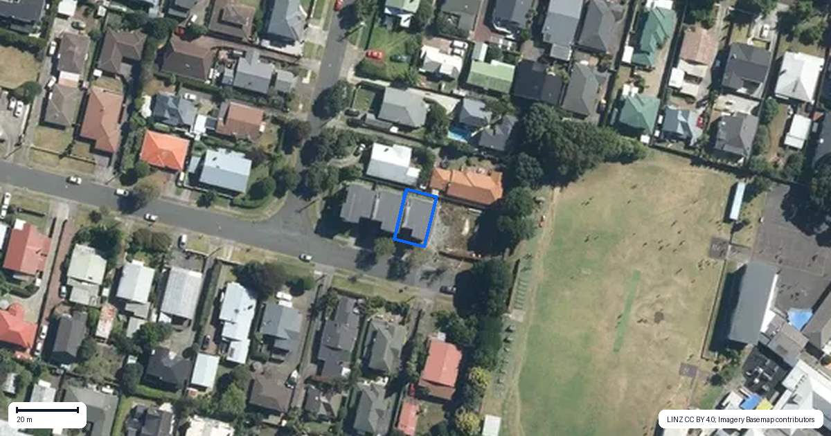 Property context map for 12 Ambury Avenue, Royal Oak, Auckland