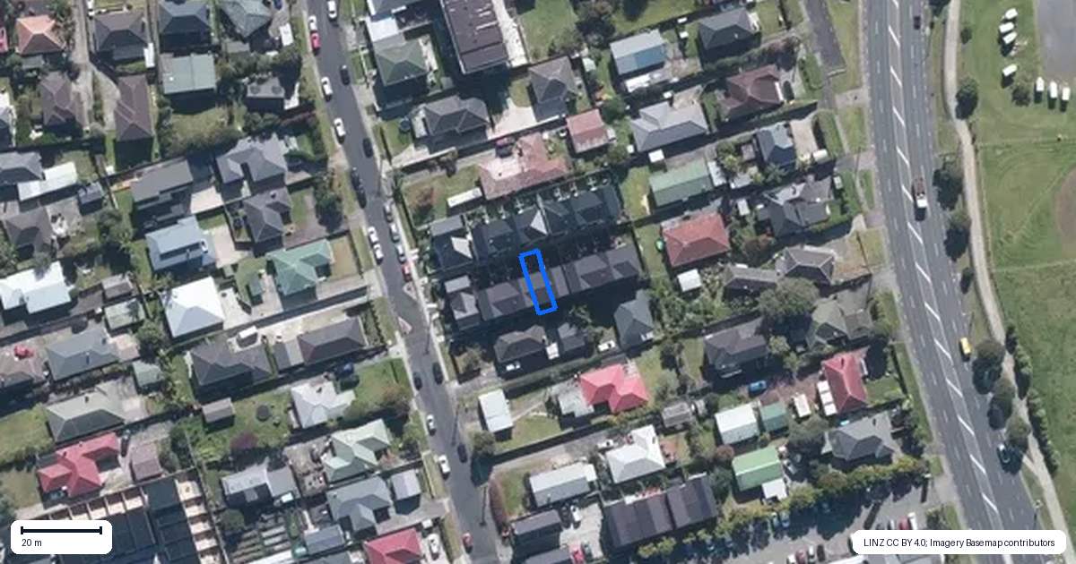 Property context map for 6/19 Karamu Street, Te Atatu Peninsula, Auckland