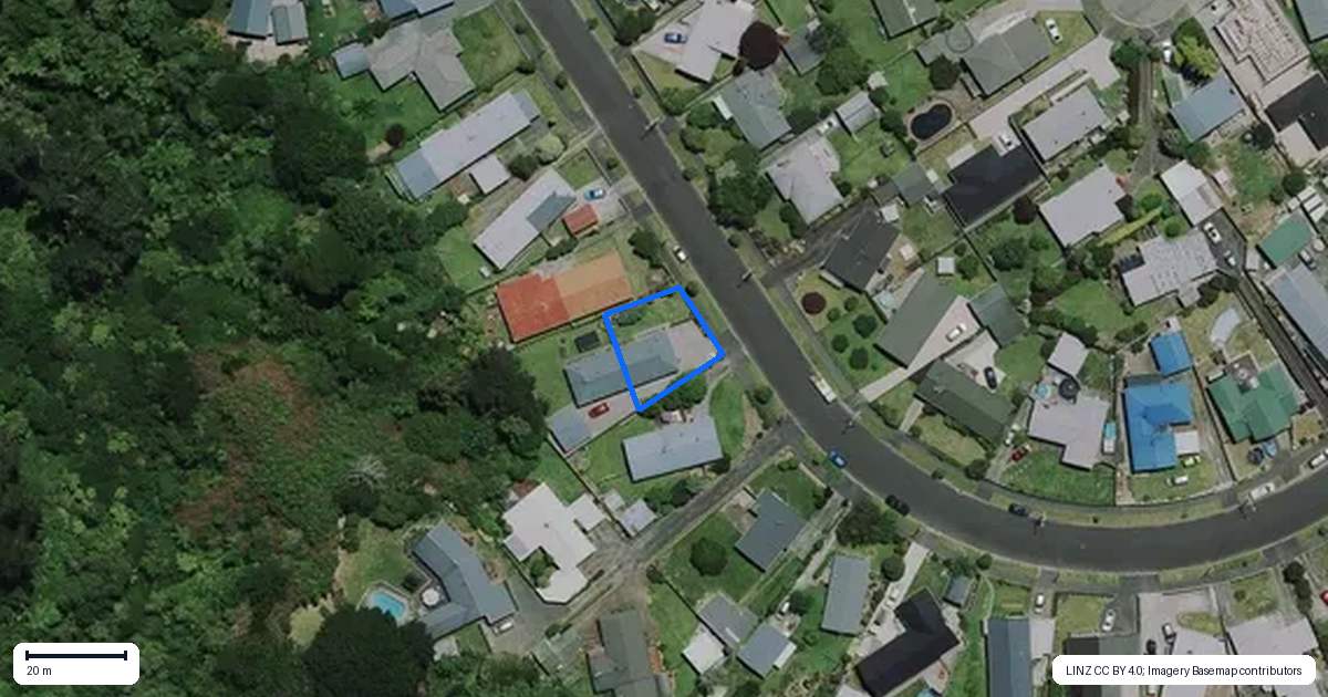 Property context map for 51A Fitzroy Avenue, Fitzroy, Hamilton