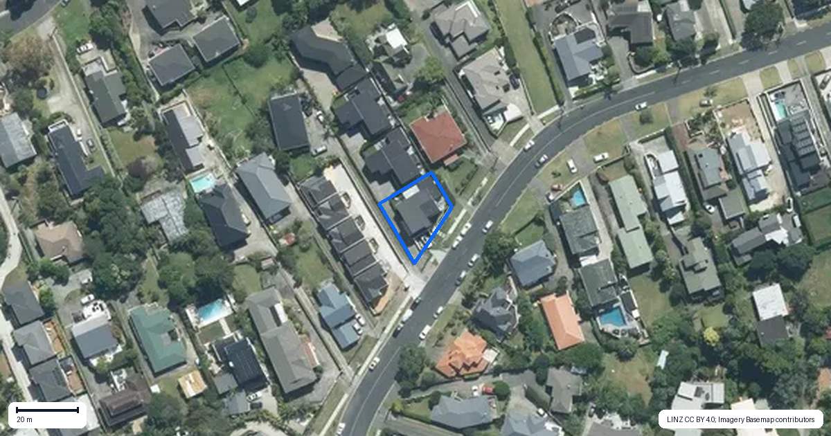 Property context map for 39D Kowhai Road, Mairangi Bay, Auckland