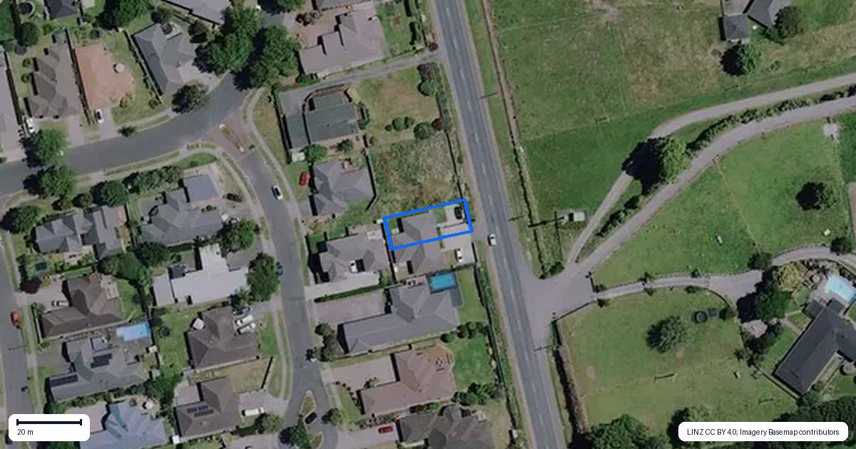 Property context map for 2/153 Gordonton Road, Puketaha, Hamilton
