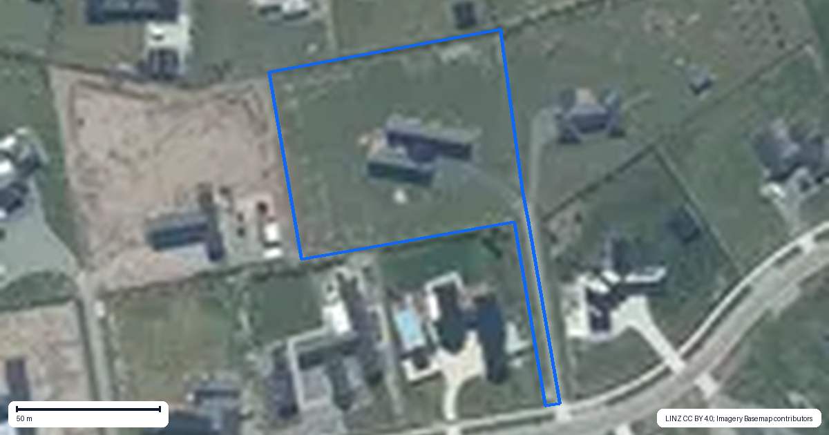 Property context map for 33 Bella Vita Drive, Lincoln