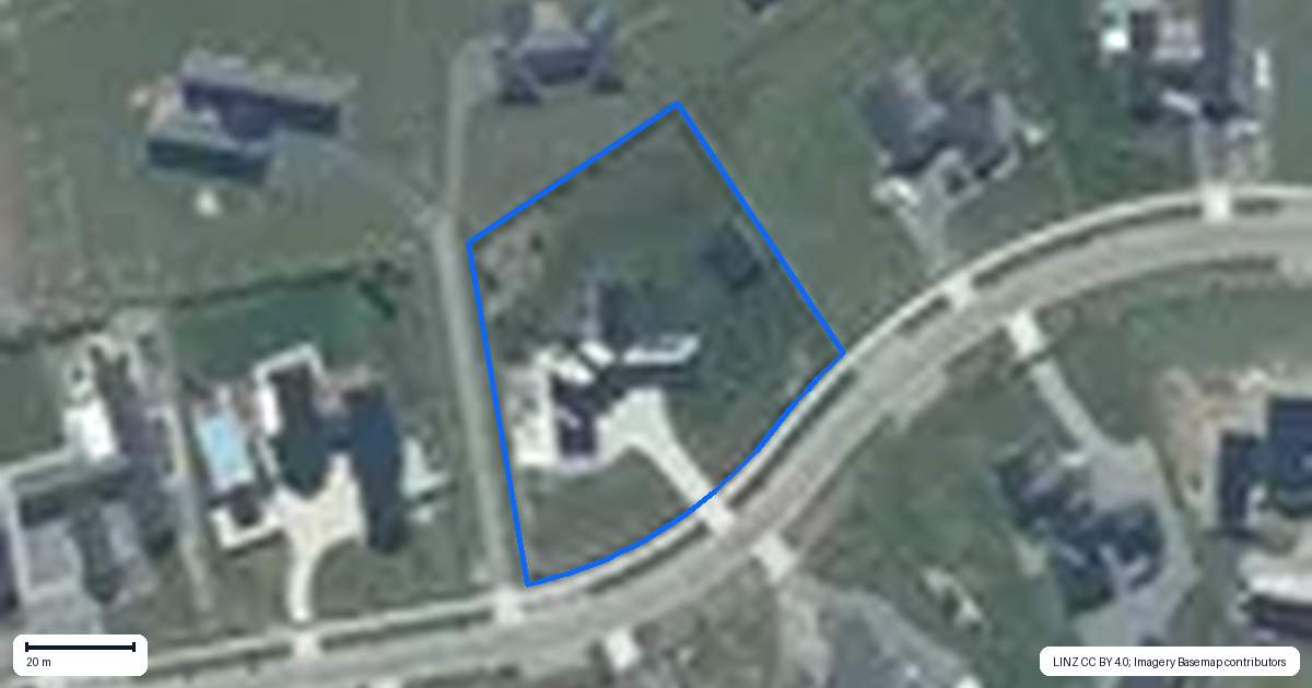 Property context map for 41 Bella Vita Drive, Lincoln