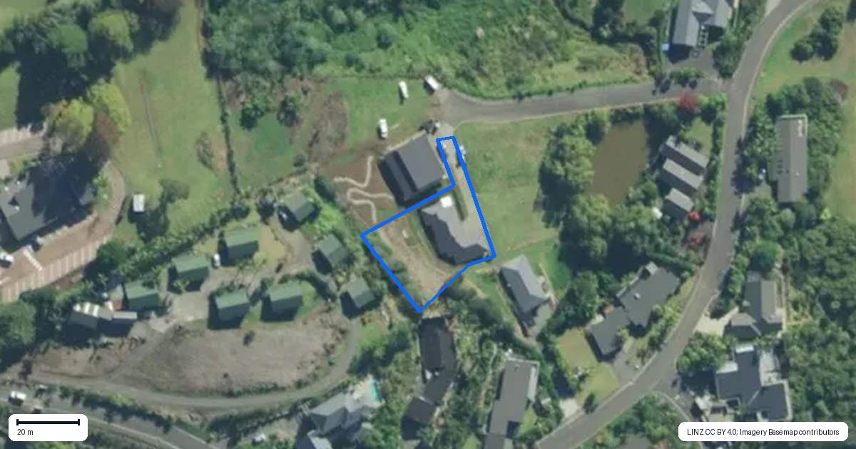 Property context map for 7 Kingston Place, Kerikeri