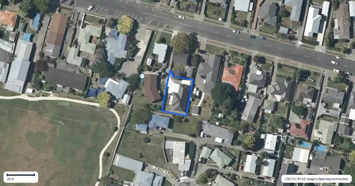 Property context map for 21B Peddie Street, Taradale, Napier