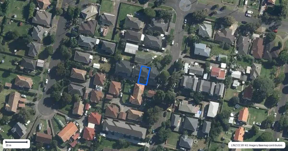 Property context map for 31B Waddell Avenue, Point England, Auckland