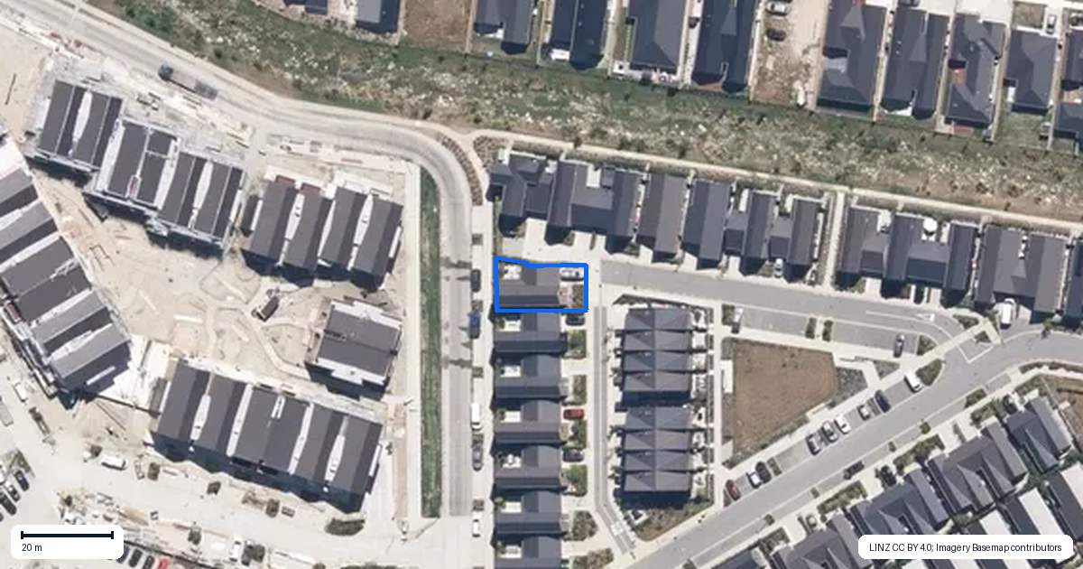 Property context map for 13 McGibbon Lane, Jacks Point, Queenstown