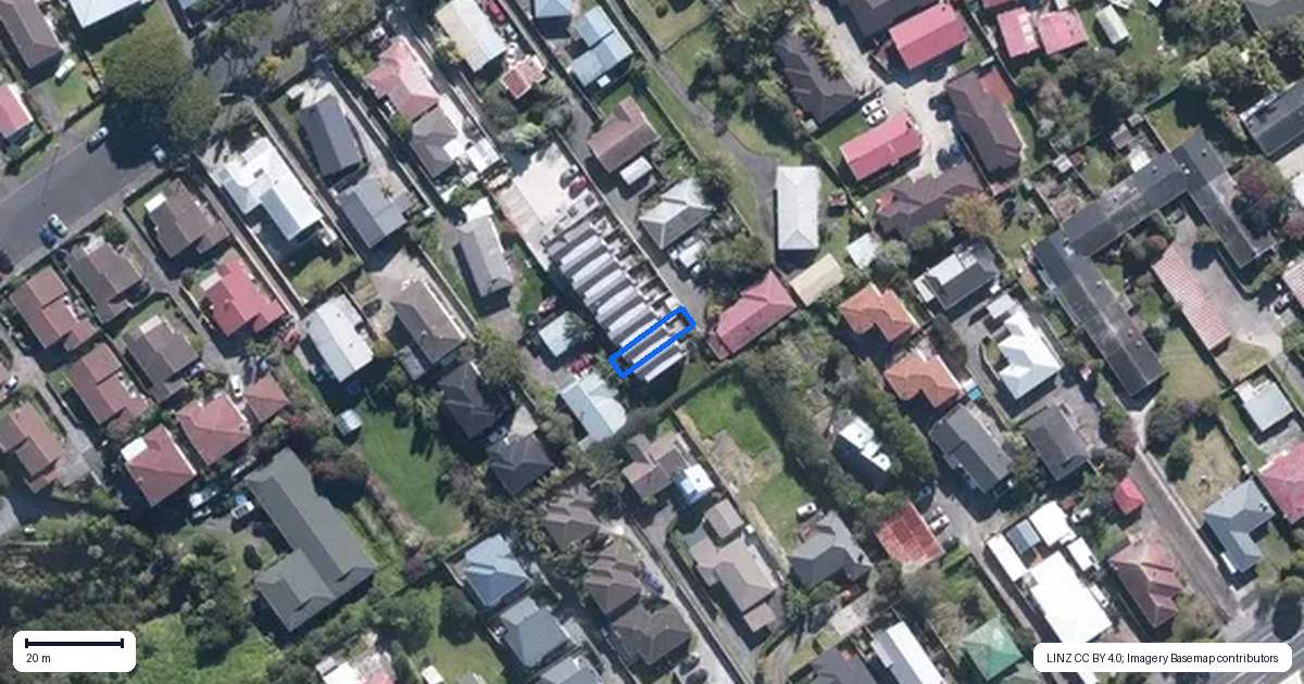 Property context map for 7/126 Canal Road, Avondale, Auckland