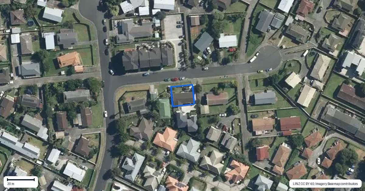 Property context map for 4 Yee Place, Mount Wellington, Auckland