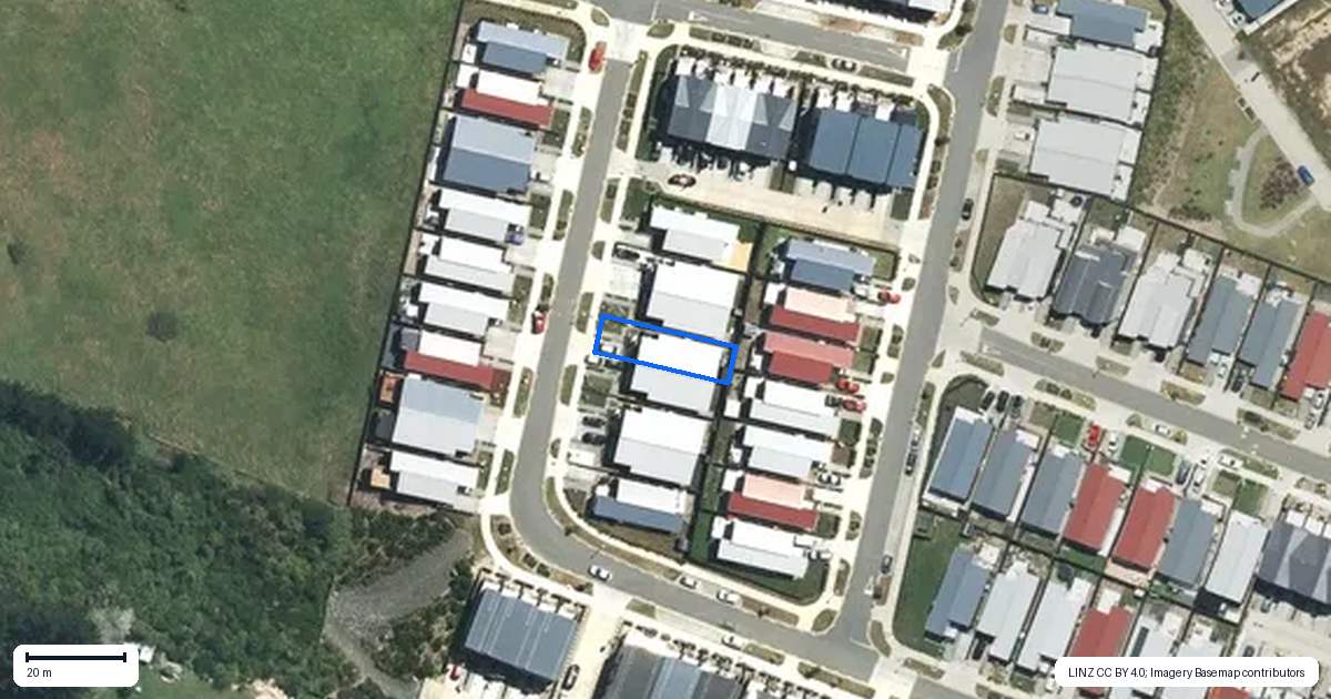 Property context map for 34 Tahere Road, Totara Park, Auckland