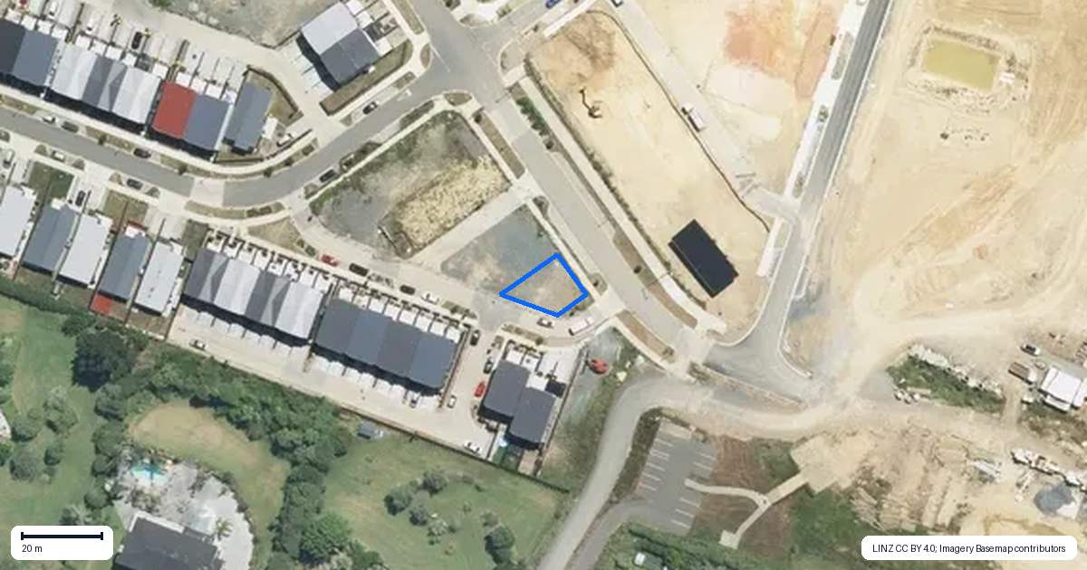 Property context map for 180 Long George Drive, Totara Park, Auckland