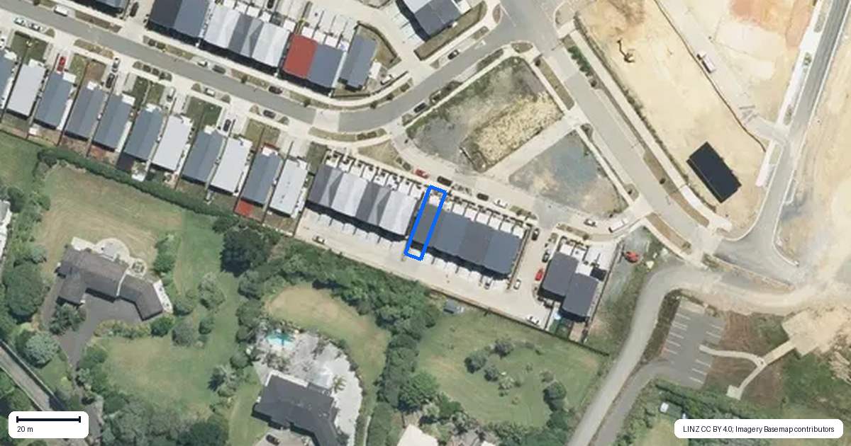 Property context map for 26 Salvia Lane, Totara Park, Auckland