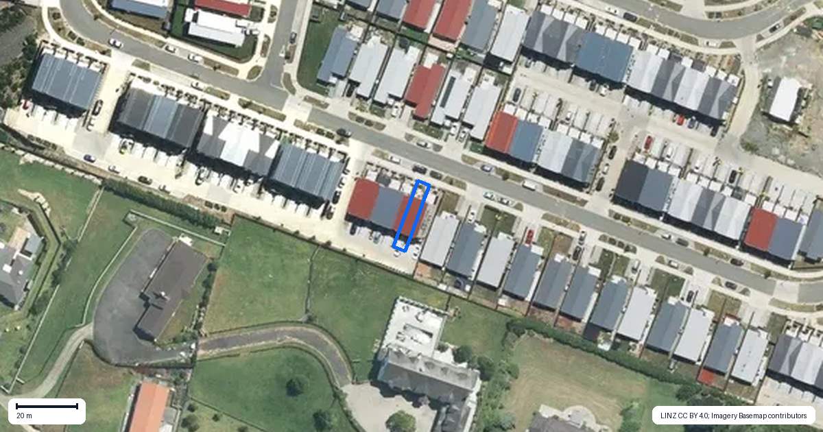 Property context map for 99 Tahere Road, Totara Park, Auckland