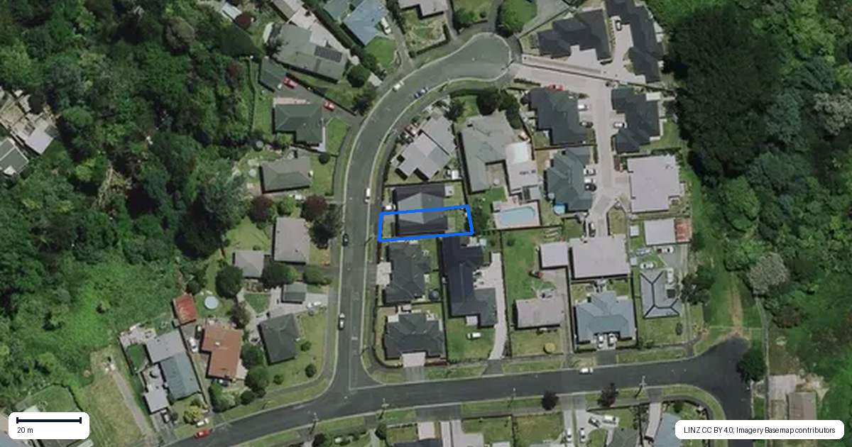 Property context map for 1/4 Keitha Place, Glenview, Hamilton