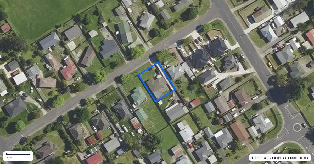 Property context map for 4 Ross Road, Western Heights, Rotorua