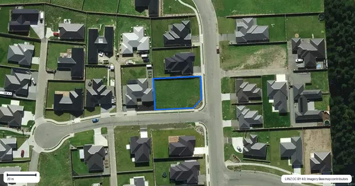 Property context map for 2 Greenwood Place, Amberley