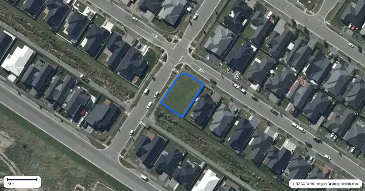 Property context map for 35 Navarra Road, Halswell, Christchurch