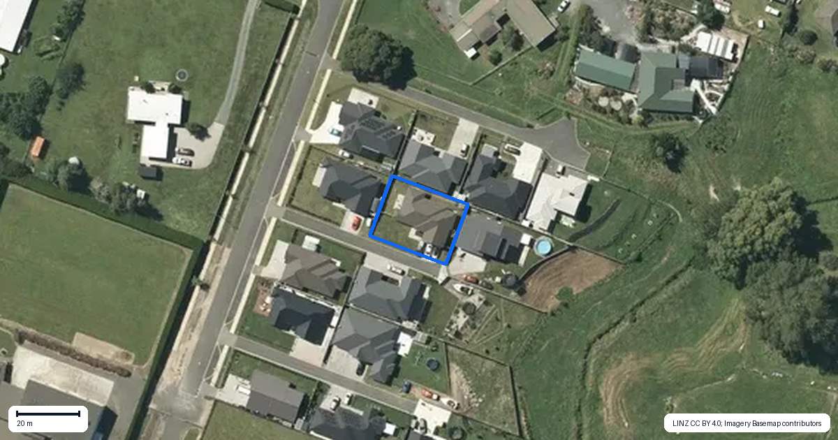 Property context map for 33A Rangimarie Road, Ngaruawahia