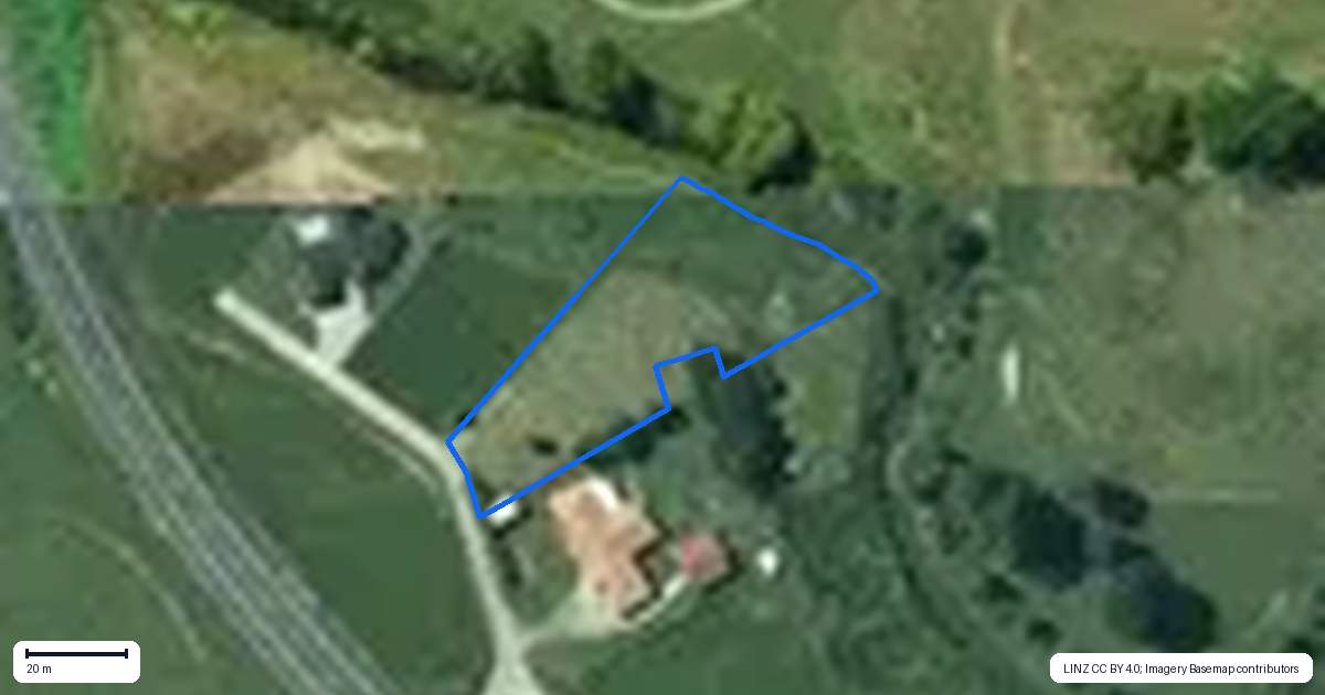 Property context map for 6 Craig Lane, Otorohanga