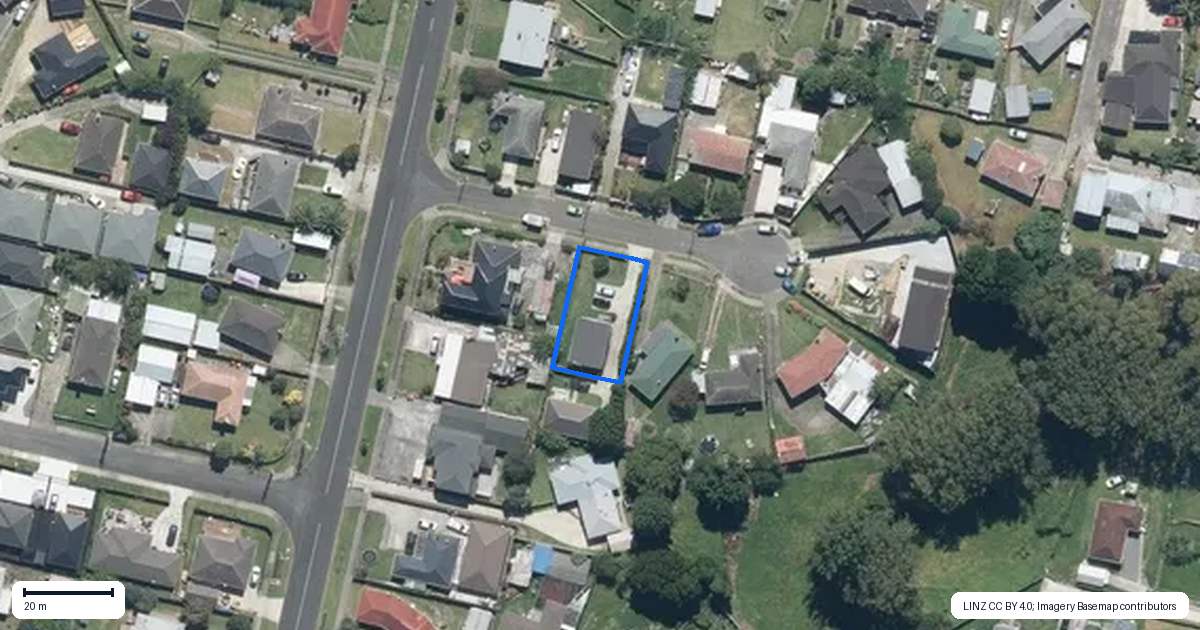 Property context map for 3 Berrett Place, Otara, Auckland