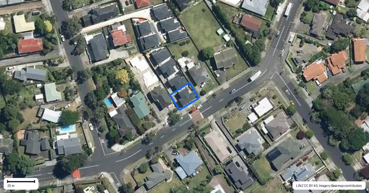 Property context map for 39A Connaught Street, Blockhouse Bay, Auckland
