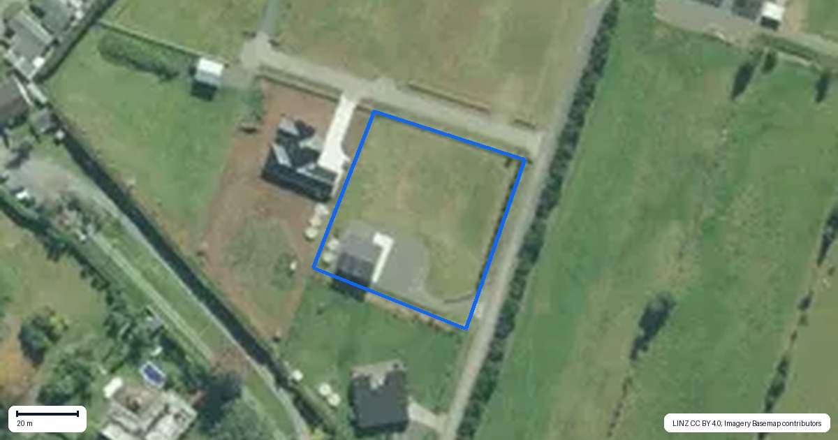 Property context map for 5 Windsor Way, Mangawhai