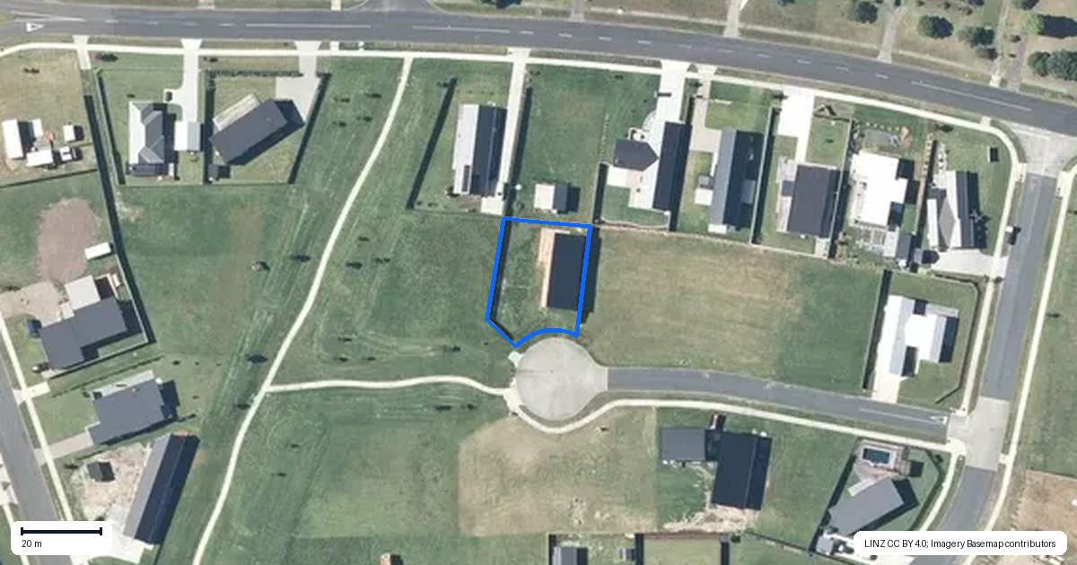 Property context map for 10 Riria Way, Matarangi, Whitianga