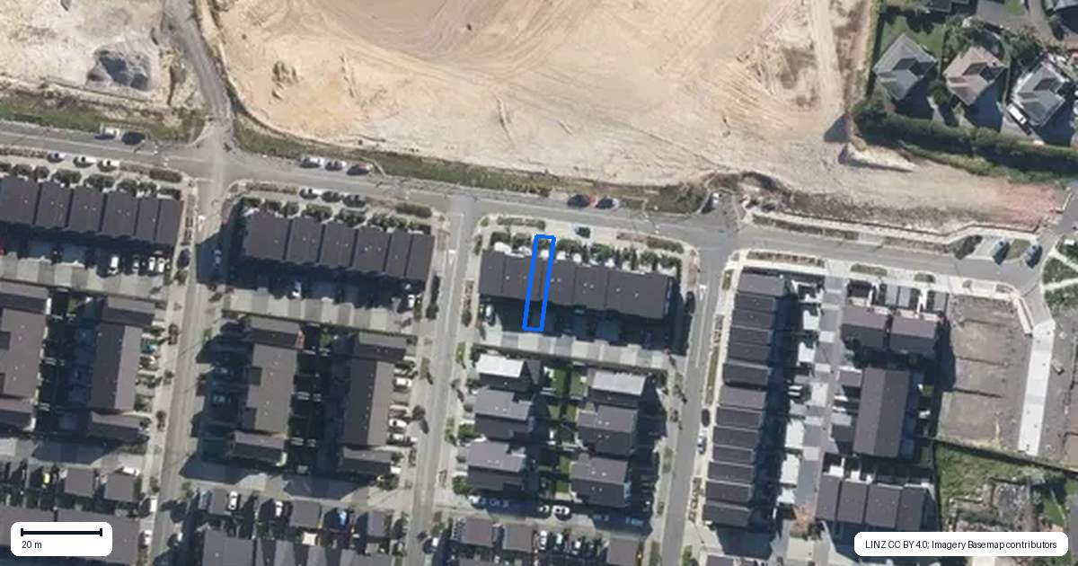 Property context map for 36 Rahopuru Road, Westgate, Auckland
