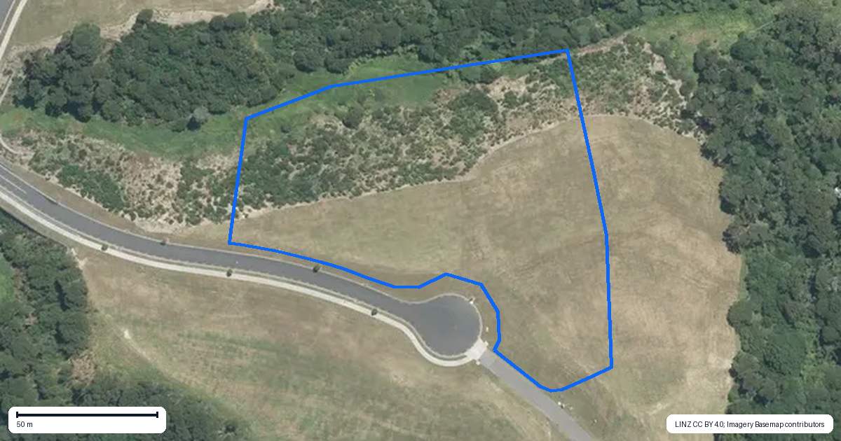 Property context map for 6 Rufina Way, Flat Bush, Auckland