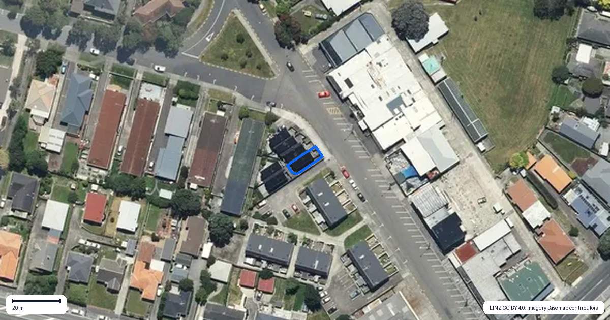 Property context map for 4/14 Birch Street, Hutt Central, Lower Hutt