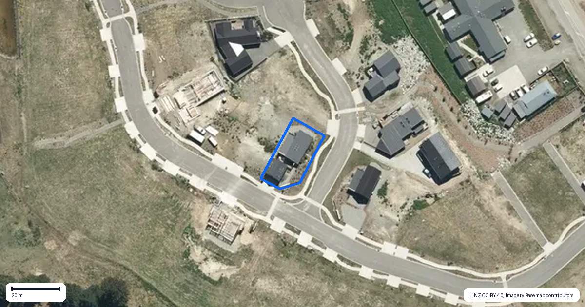 Property context map for 18 Station Bay Rise, Lake Tekapo