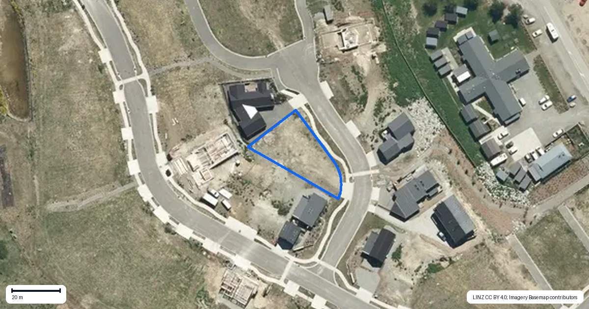 Property context map for 1 Petes Place, Lake Tekapo