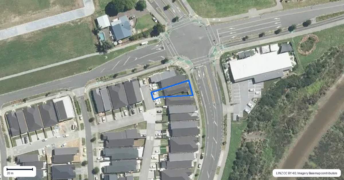 Property context map for 3 Tributary Parade, Karaka, Papakura
