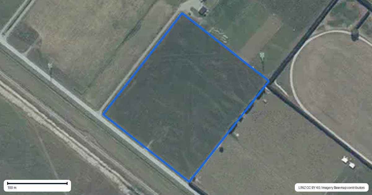 Property context map for 302 Railway Road, Rolleston