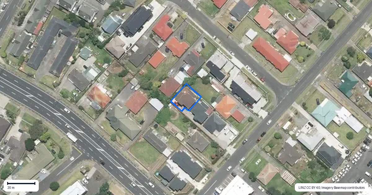 Property context map for 3B Caspar Road, Papatoetoe, Auckland
