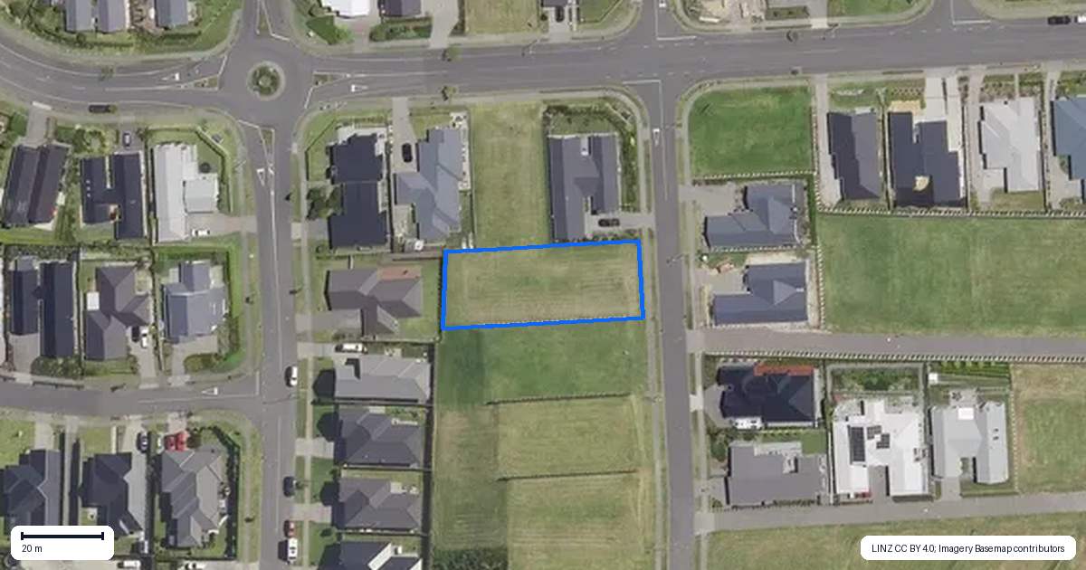 Property context map for 4 Kuaka Rise, Omokoroa