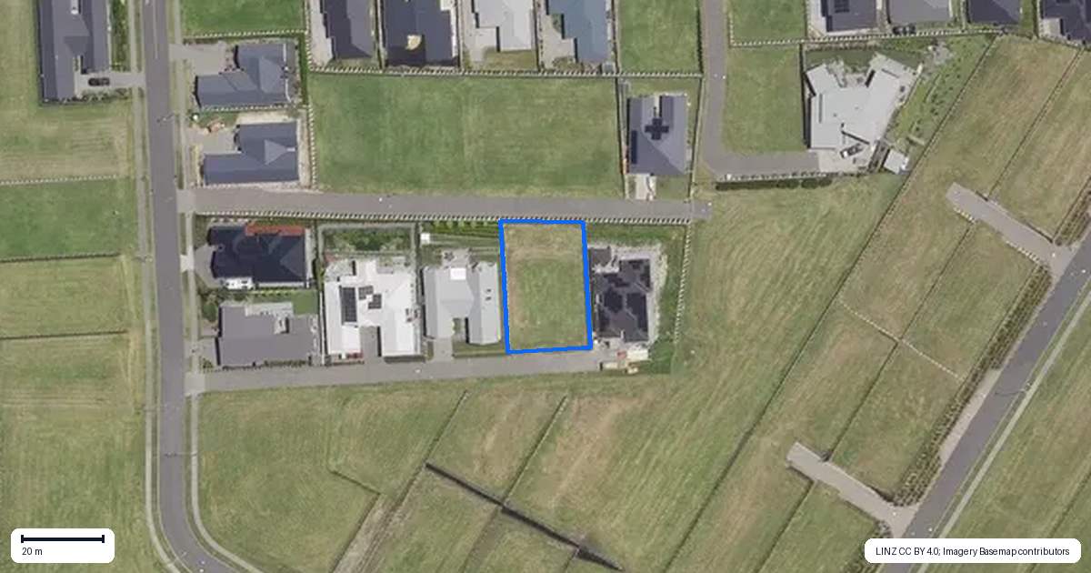 Property context map for 7 Keiti View, Omokoroa