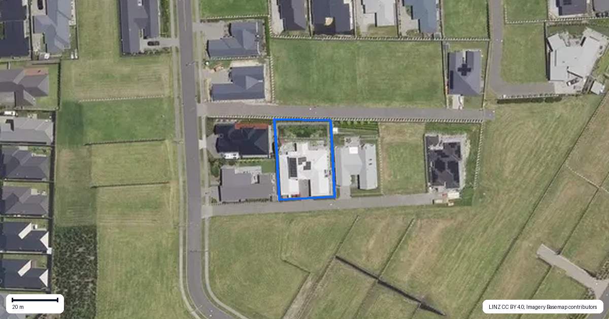 Property context map for 3 Keiti View, Omokoroa