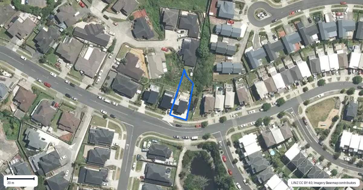 Property context map for 52B Arrowsmith Drive, Flat Bush, Auckland