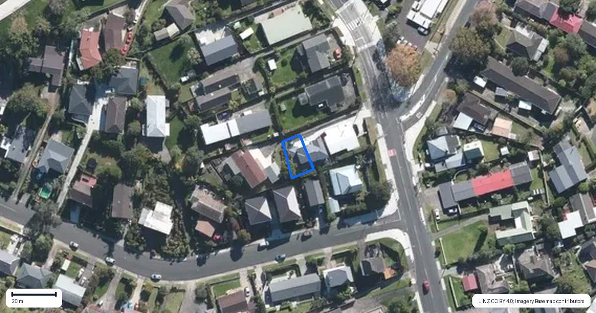 Property context map for 116C Birkdale Road, Birkdale, Auckland