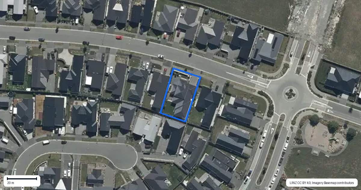 Property context map for 44 Mills Road, Marshland, Christchurch