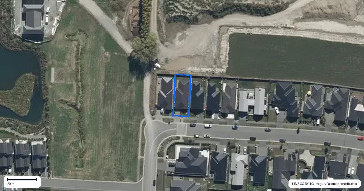 Property context map for 29 Mills Road, Marshland, Christchurch
