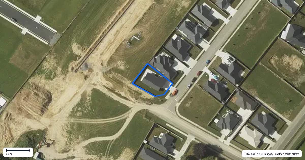 Property context map for 3 Pahiki Crescent, Levin