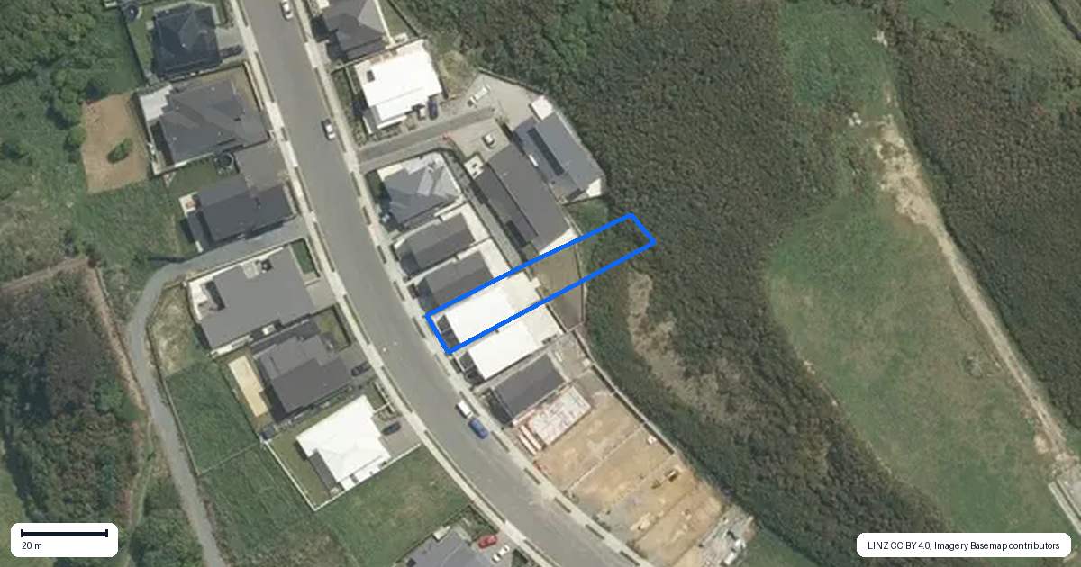 Property context map for 43 Farnworth Terrace, Glenside, Wellington