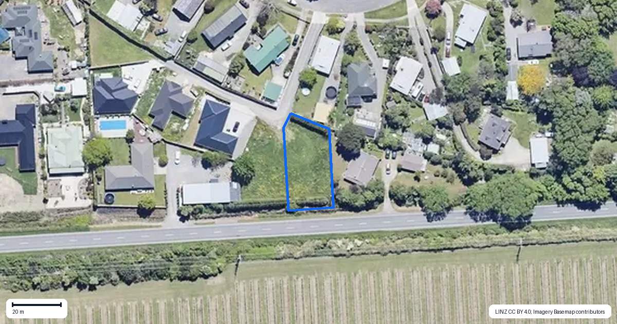 Property context map for 5 Laxton Lane, Renwick